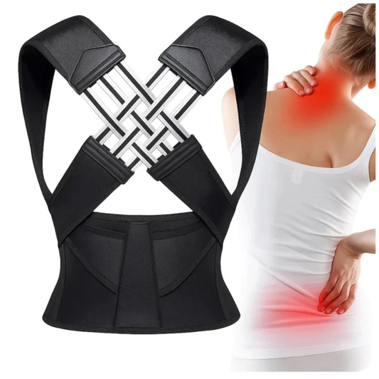 Posture Corrector for Back & Shoulder Support – Adjustable & Comfortable Fit